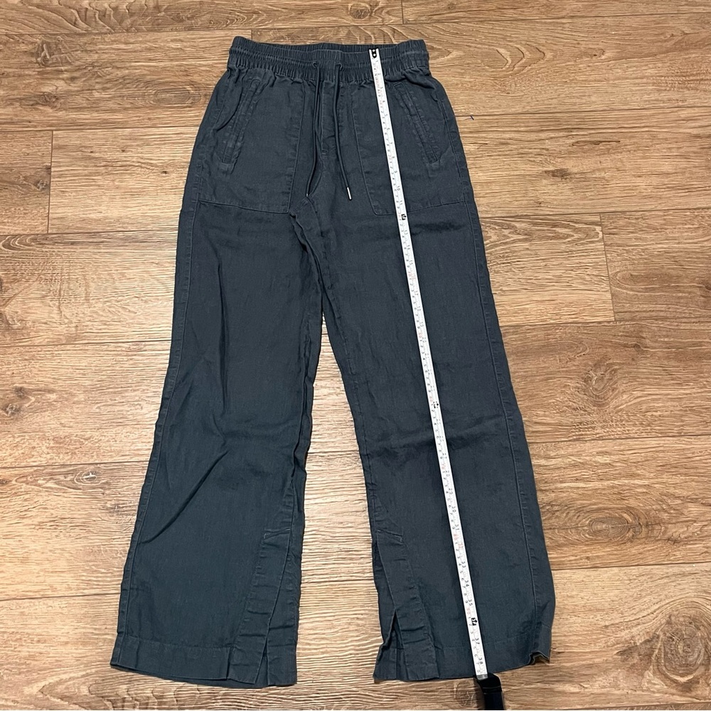 Athleta Retreat Linen Wide Leg Pant - XXS - Picture 4 of 15